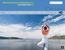 Tablet Screenshot of mineralresourcesint.com